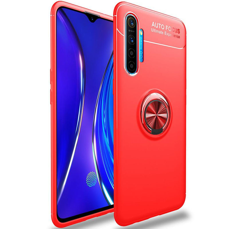 TPU чехол Deen ColorRing под магнитный держатель (opp) для Realme XT Красный / Красный
TPU чехол Deen ColorRing под магнитный держатель (opp) для Realme XT Красный / Красный