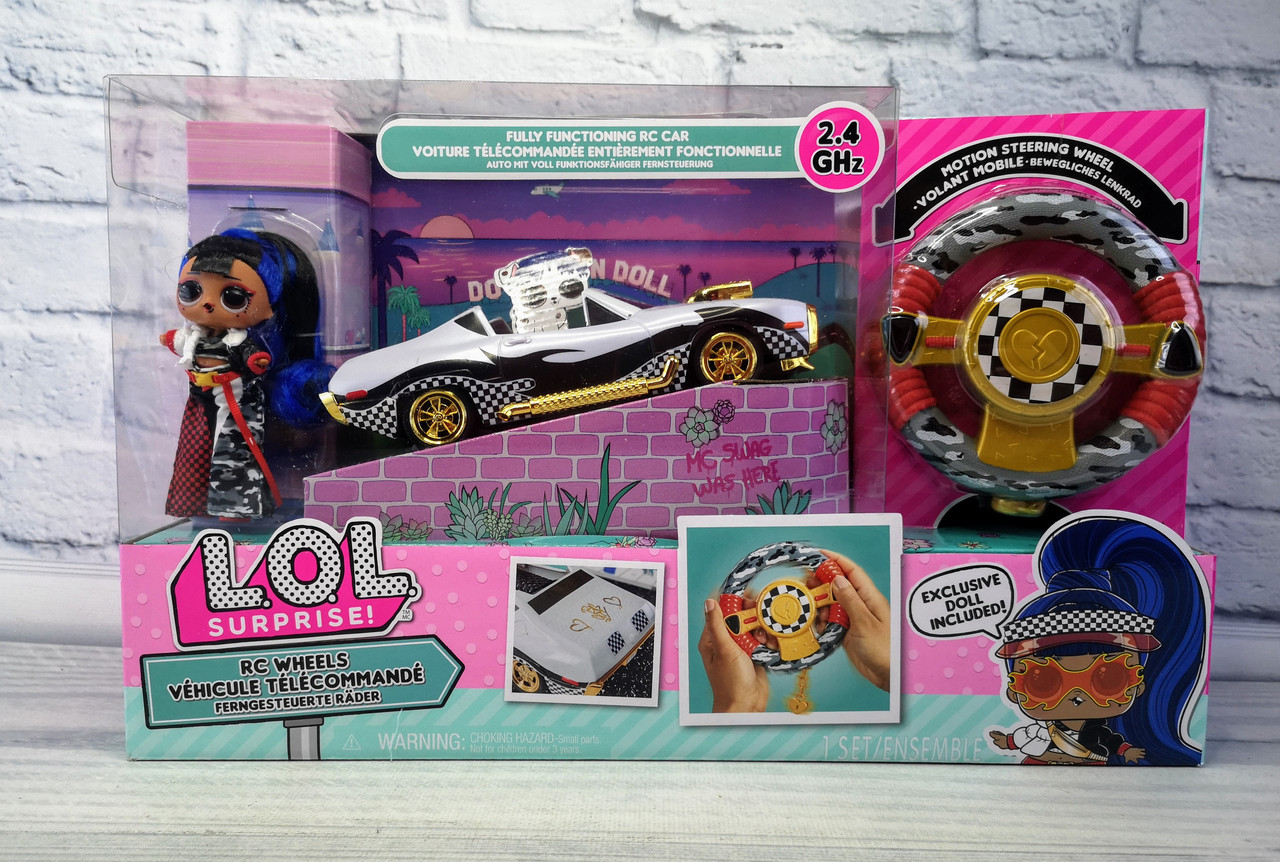 Игровой набор з авто на радиоуправлении L.O.L. Surprise! Серии J.K." Кабриолет 569398 L.O.LSurprise
Игровой набор з авто на радиоуправлении L.O.L. Surprise! Серии J.K." Кабриолет 569398 L.O.LSurprise