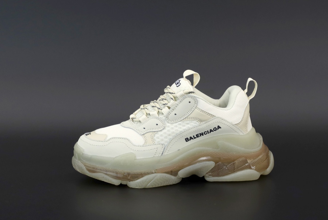 Кроссовки женские/мужские/подростковые Balenciaga TripleS (3-х слойная подошва)баленсиага светлые, Бежевый
Кроссовки женские/мужские/подростковые Balenciaga TripleS (3-х слойная подошва)баленсиага светлые, Бежевый