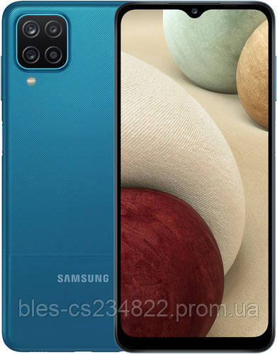 Смартфон синий с большим дисплеем и 4 камерами на 2 сим карты Samsung SM-A125F Galaxy A12 Blue 4/64 гб NFC
Смартфон синий с большим дисплеем и 4 камерами на 2 сим карты Samsung SM-A125F Galaxy A12 Blue 4/64 гб NFC