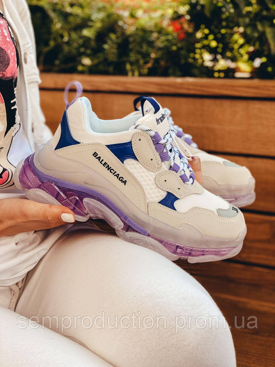 Кроссовки женские Balenciaga Triple S Violet /Баленсиага трипле фиолетовые 39 размер, Фиолетовый
Кроссовки женские Balenciaga Triple S Violet /Баленсиага трипле фиолетовые 39 размер, Фиолетовый