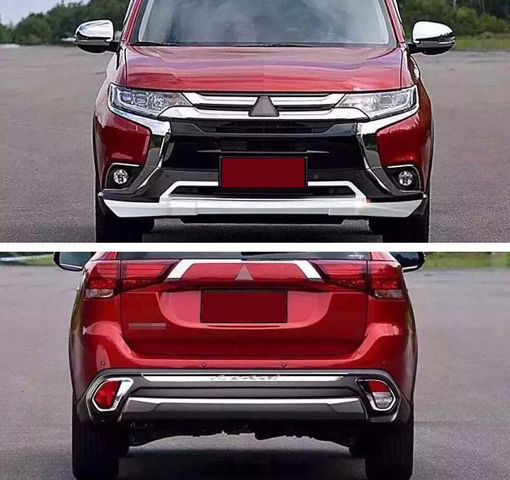 Mitsubishi Outlander 2012↗ и 2015↗ гг. Передняя и задняя накладки (2 шт, 2016-2021)
Mitsubishi Outlander 2012↗ и 2015↗ гг. Передняя и задняя накладки (2 шт, 2016-2021)