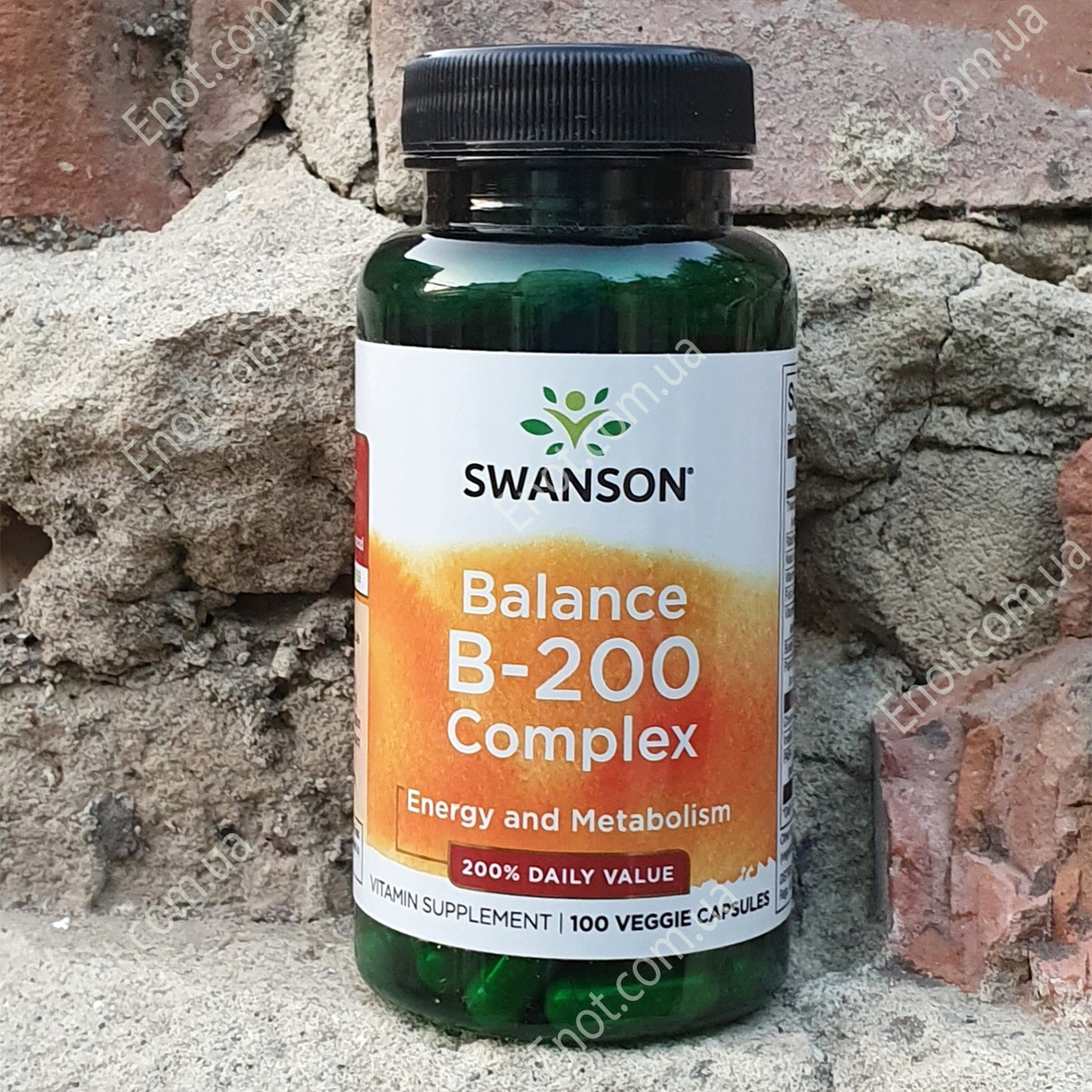 Витаминный комплекс Swanson Balance B-200 Complex Energy & Metabolism 100 вегетарианских капсул
Витаминный комплекс Swanson Balance B-200 Complex Energy & Metabolism 100 вегетарианских капсул