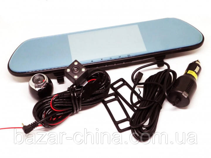 Зеркало автомобильный видеорегистратор CAR DVR V9TP Full HD 5" сенсорный экран 3 камеры
Зеркало автомобильный видеорегистратор CAR DVR V9TP Full HD 5" сенсорный экран 3 камеры