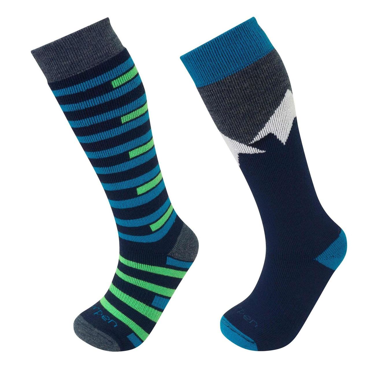 Носки детские Lorpen T1 Kid's Merino Ski 2 Pack S2KNN Blue-Green M (6710001 2054 M), Индиго
Носки детские Lorpen T1 Kid's Merino Ski 2 Pack S2KNN Blue-Green M (6710001 2054 M), Индиго
