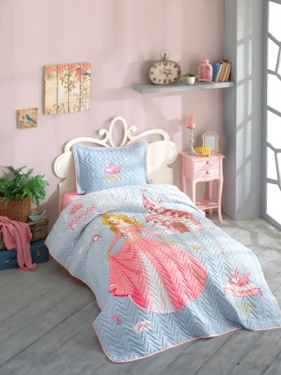 Покрывало подростковое стеганное хлопковое с наволочкой Aran Clasy 180x240 Crown SKL53-276745, Розовый
Покрывало подростковое стеганное хлопковое с наволочкой Aran Clasy 180x240 Crown SKL53-276745, Розовый