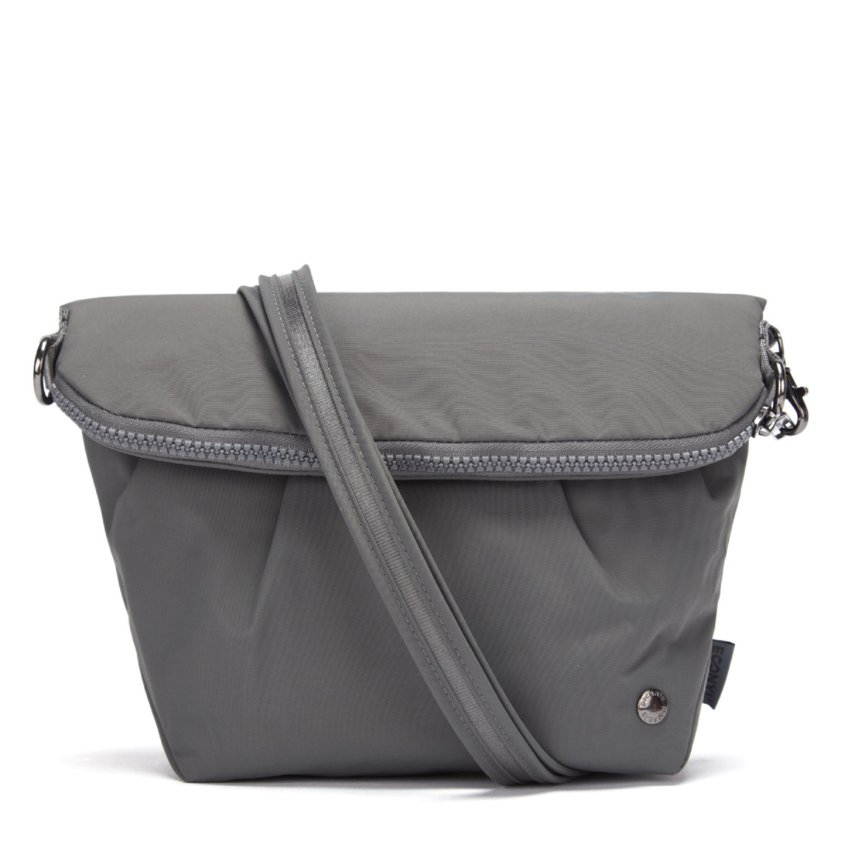 Жіноча сумка через плече "антизлодій" Citysafe CX Convertible Crossbody, відновлений нейлон ECONYL (сірий, 28
Жіноча сумка через плече "антизлодій" Citysafe CX Convertible Crossbody, відновлений нейлон ECONYL (сірий, 28