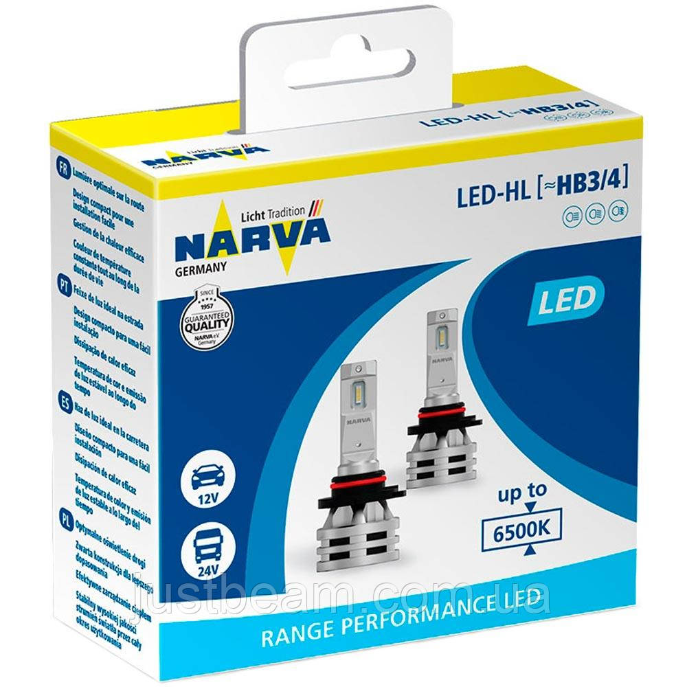Светодиодные лампы LED Narva Range Performance HB3 (9005)/HB4 (9006) 6500k 24w 12-24v 18038
Светодиодные лампы LED Narva Range Performance HB3 (9005)/HB4 (9006) 6500k 24w 12-24v 18038