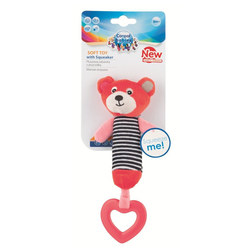Іграшка плюшева Canpol babies з пищалкою та зубогризкою Bear коралловый 68 055cor, КОД: 2425195
Іграшка плюшева Canpol babies з пищалкою та зубогризкою Bear коралловый 68 055cor, КОД: 2425195