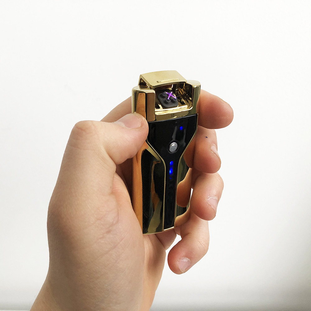 Зажигалка электронная LIGHTER HL-50 аккумуляторная перезаряжаемая портативная USB зажигалка. Цвет: золото
Зажигалка электронная LIGHTER HL-50 аккумуляторная перезаряжаемая портативная USB зажигалка. Цвет: золото