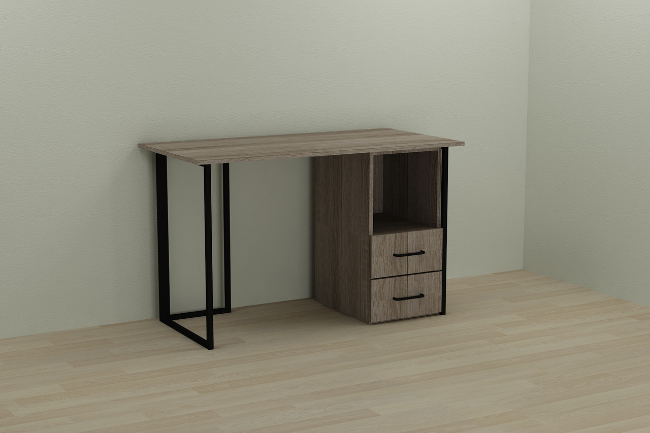 Компьютерный стол Ferrum-decor Отто 75x140x70 черный ДСП Дуб Сонома Трюфель 16мм КОД: OTT053
Компьютерный стол Ferrum-decor Отто 75x140x70 черный ДСП Дуб Сонома Трюфель 16мм КОД: OTT053