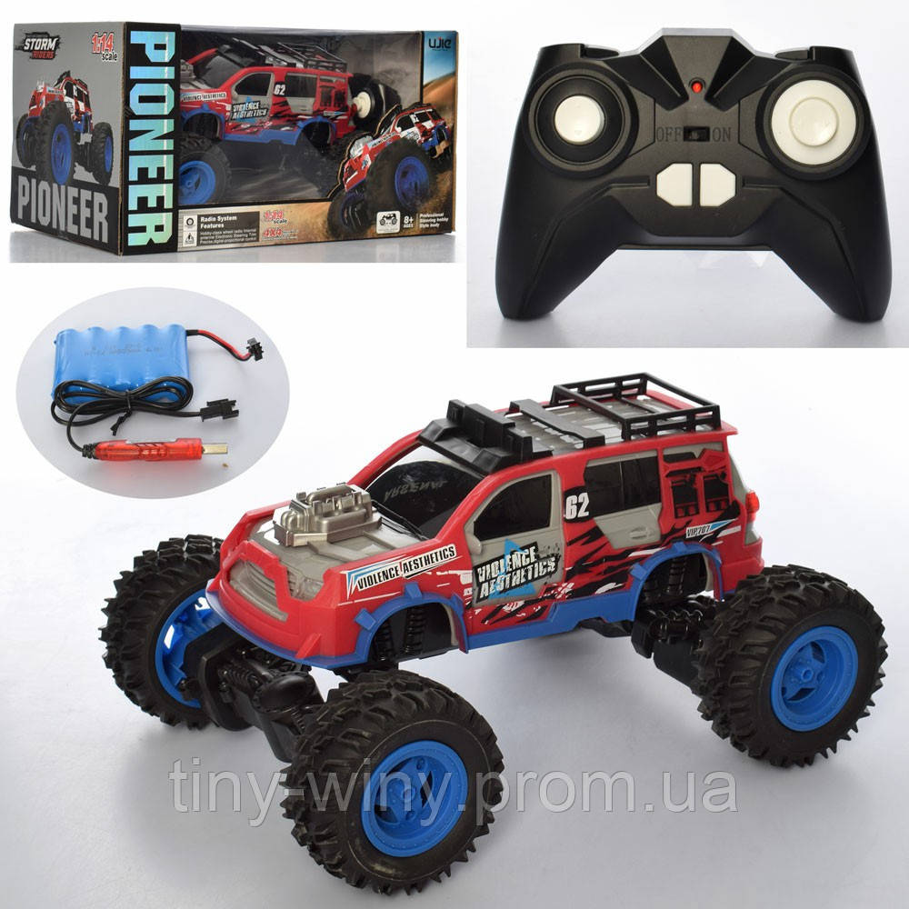 Джип UJ99-N03 (8шт) р/у, аккум, 1:14, 30см, резин.колеса, USBзарядное, в кор-ке, 40-21,5-27см
Джип UJ99-N03 (8шт) р/у, аккум, 1:14, 30см, резин.колеса, USBзарядное, в кор-ке, 40-21,5-27см