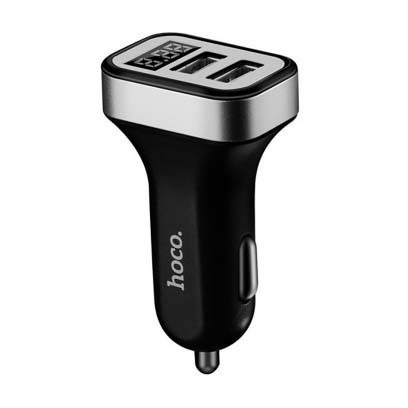 Автомобильная зарядка в прикуриватель 2 выхода 2USB Hoco Z3 Black c LCD экраном 3.1A, Черный
Автомобильная зарядка в прикуриватель 2 выхода 2USB Hoco Z3 Black c LCD экраном 3.1A, Черный