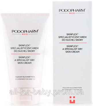 Регенерирующий крем для сухой кожи Podopharm Professional Skinflex A Specialist Dry Skin Cream 150 мл
Регенерирующий крем для сухой кожи Podopharm Professional Skinflex A Specialist Dry Skin Cream 150 мл