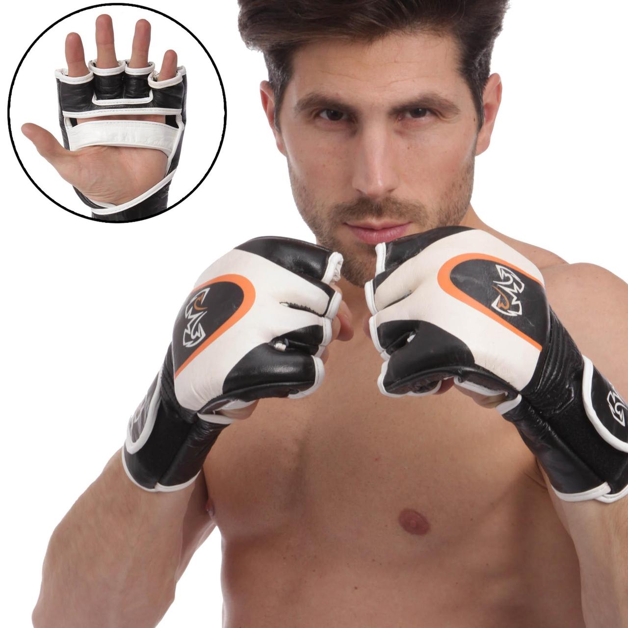 Перчатки для смешанных единоборств MMA кожаные RIV MA-3305 (р-р S-XL, цвета в ассортименте), Синий
Перчатки для смешанных единоборств MMA кожаные RIV MA-3305 (р-р S-XL, цвета в ассортименте), Синий