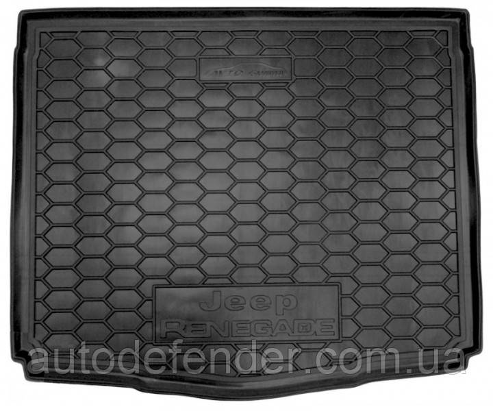 Коврик в багажник для Jeep Renegade 2014-2021, нижний, резиновый (полиуретановый) Avto-Gumm, Черный
Коврик в багажник для Jeep Renegade 2014-2021, нижний, резиновый (полиуретановый) Avto-Gumm, Черный