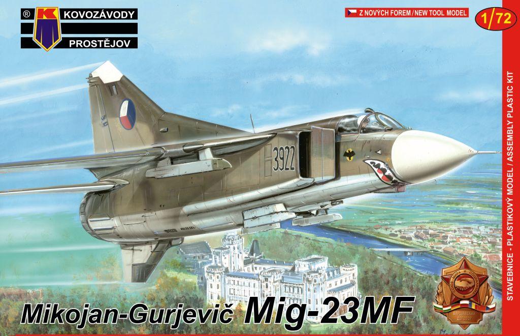 Пластикова модель 1/72 Kovozavody Prostejov 0050 радянський багатоцільовий винищувач МІГ-23 CzAF,GDR,Poland
Пластикова модель 1/72 Kovozavody Prostejov 0050 радянський багатоцільовий винищувач МІГ-23 CzAF,GDR,Poland