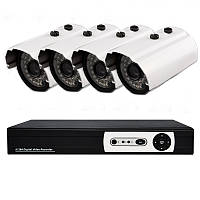 4х канальная система домашнего видеонаблюдения (DVR KIT H.264 DIY 4 CHANNEL), фото 1