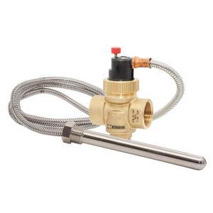 Защитный термостатический клапан перегрева Esbe VST 212 3/4", датчик 1/2" 95°C, щуп 150 мм, капилляр 1300 мм
Защитный термостатический клапан перегрева Esbe VST 212 3/4", датчик 1/2" 95°C, щуп 150 мм, капилляр 1300 мм