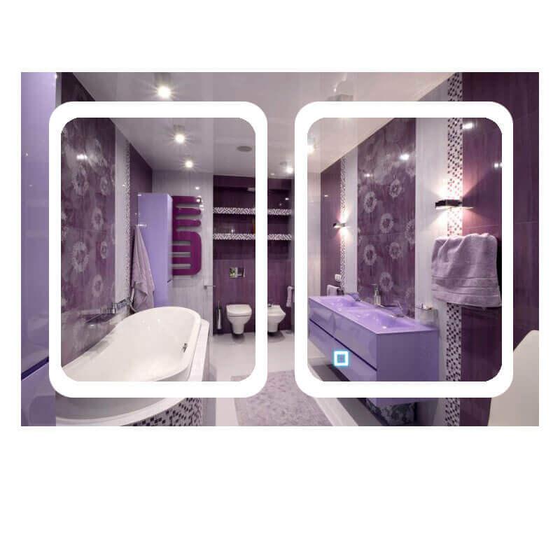Зеркало прямоугольное с LED подсветкой SmartWorld Zlata 70x130x3 см КОД: 1030-d3-70x130x3
Зеркало прямоугольное с LED подсветкой SmartWorld Zlata 70x130x3 см КОД: 1030-d3-70x130x3