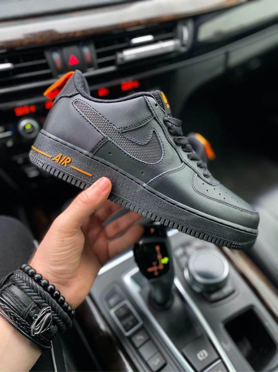 Мужские стильные кожаные кросовки (N!ke Air Force LV8 Black Yellow JD Exclusive) чёрные 42, Черный
Мужские стильные кожаные кросовки (N!ke Air Force LV8 Black Yellow JD Exclusive) чёрные 42, Черный