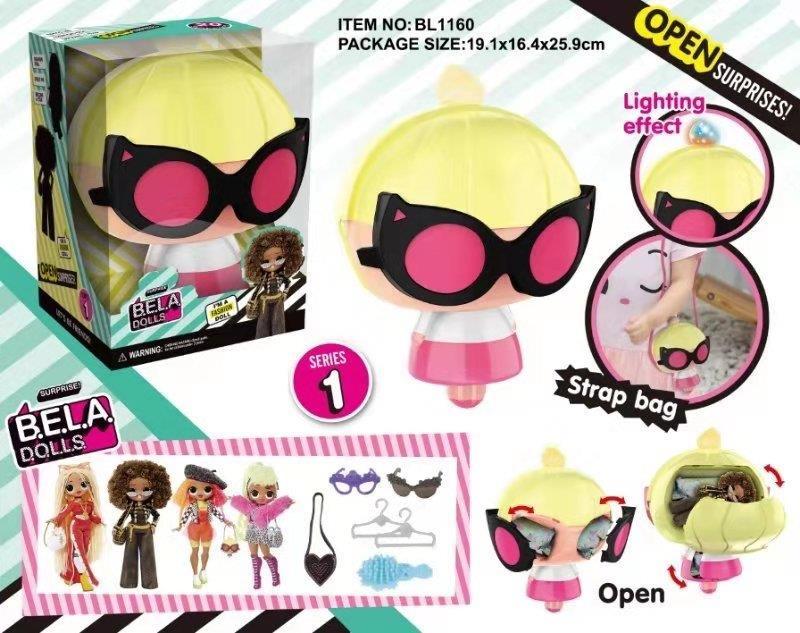 Игровой набор кукла LO. Bella Dolls BL1160 (32шт|2) сумка в кот. кукла 17,5см+сюрпризы: одежда, украшения,
Игровой набор кукла LO. Bella Dolls BL1160 (32шт|2) сумка в кот. кукла 17,5см+сюрпризы: одежда, украшения,