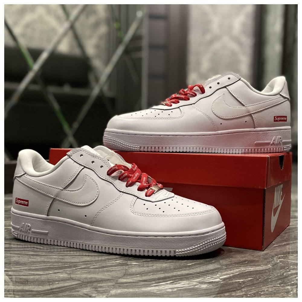 Кроссовки Nike Air Force 1 Low Supreme White, кроссовки найк аир форс суприм, Nike Air Force 1 Supreme, Белый
Кроссовки Nike Air Force 1 Low Supreme White, кроссовки найк аир форс суприм, Nike Air Force 1 Supreme, Белый