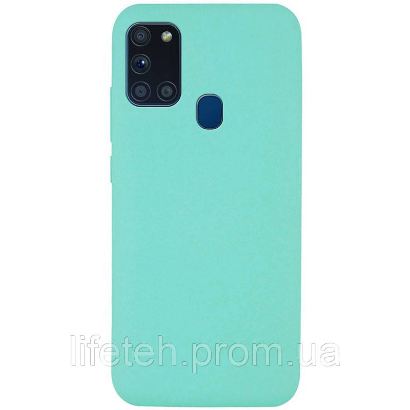 Чехол Silicone Cover Full without Logo (A) для Samsung Galaxy A21s, Бирюзовый / ocean blue
Чехол Silicone Cover Full without Logo (A) для Samsung Galaxy A21s, Бирюзовый / ocean blue