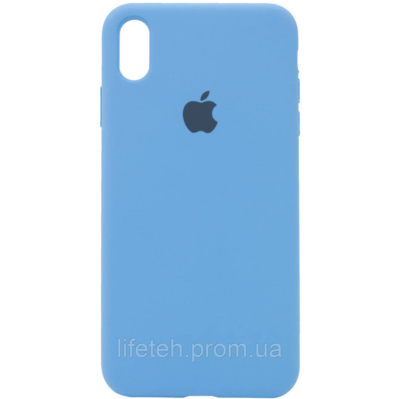 Чехол Silicone Case Full Protective (AA) для Apple iPhone X (5.8") / XS (5.8"), Голубой / cornflower
Чехол Silicone Case Full Protective (AA) для Apple iPhone X (5.8") / XS (5.8"), Голубой / cornflower