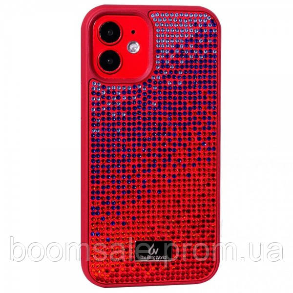 Чехол для iPhone 12 Mini 5.4" Bling World Luxury Rainbow Diamond Red, Красный
Чехол для iPhone 12 Mini 5.4" Bling World Luxury Rainbow Diamond Red, Красный