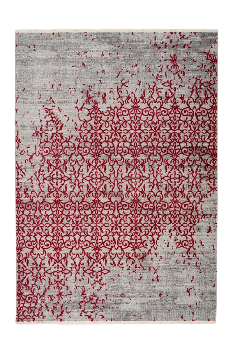 Коротковорсный ковёр в стиле винтаж Baroque 200 с красным орнаментом на сером фоне
Коротковорсный ковёр в стиле винтаж Baroque 200 с красным орнаментом на сером фоне