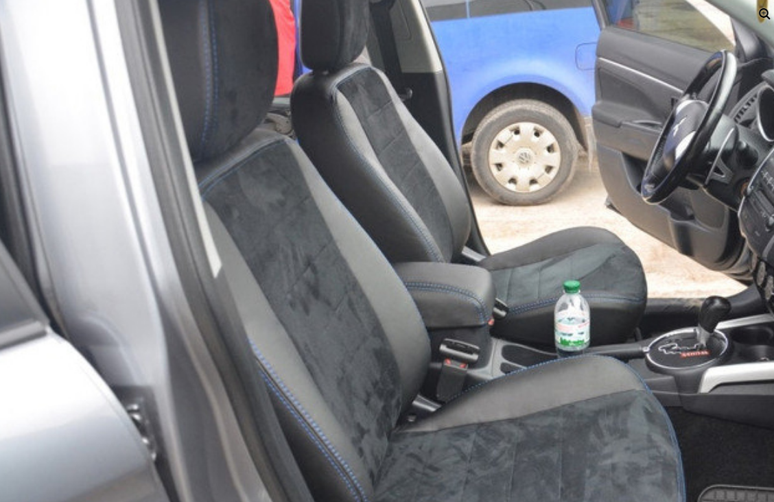 Чехлы на сиденья Фольксваген Т5 (Volkswagen T5) 1+2 (модельные, экокожа+Алькантара, отдельный подголовник)
Чехлы на сиденья Фольксваген Т5 (Volkswagen T5) 1+2 (модельные, экокожа+Алькантара, отдельный подголовник)