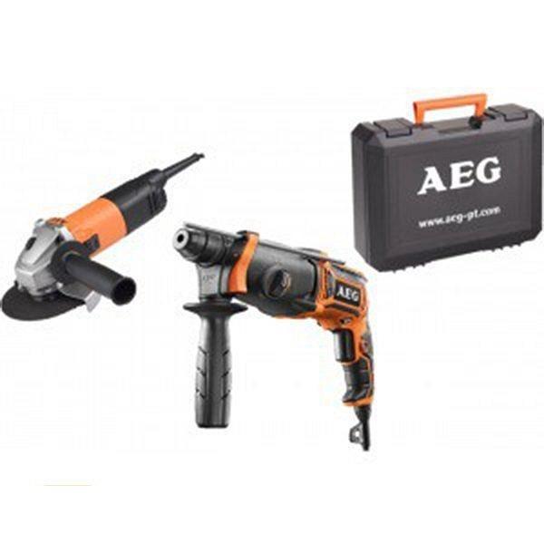 Перфоратор KH24IE + Угловая шлифмашина WS8-115S AEG в футляре (4935459607) JP240B2C
Перфоратор KH24IE + Угловая шлифмашина WS8-115S AEG в футляре (4935459607) JP240B2C