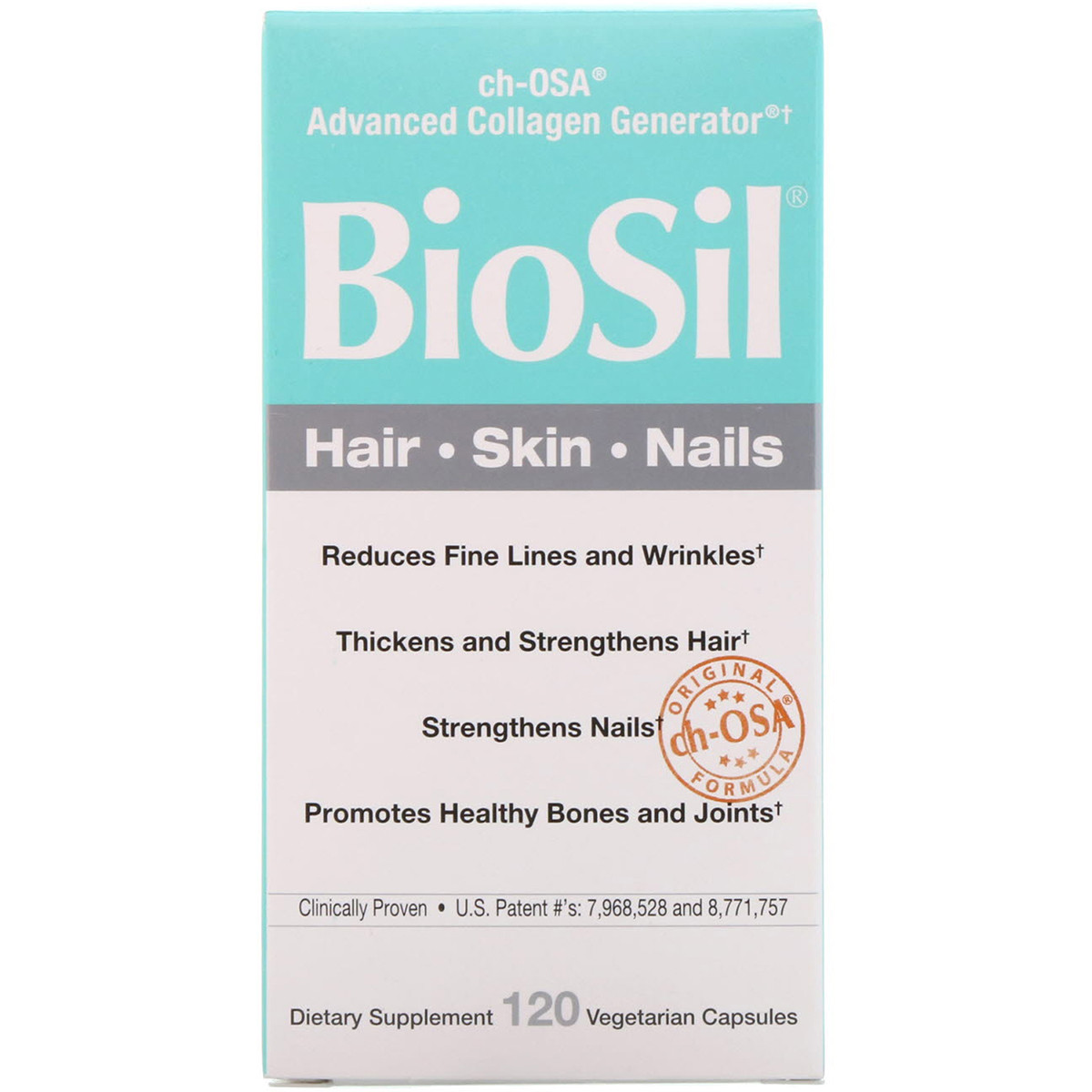 Активатор Коллагена BioSil Collagen Generator Natural Factors 120 вегетарианских капсул
Активатор Коллагена BioSil Collagen Generator Natural Factors 120 вегетарианских капсул