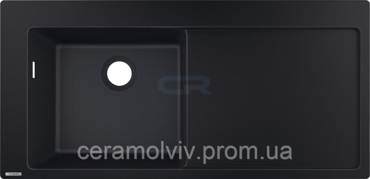 Кухонна мийка Hansgrohe S5110-F450 граніт 1050х510х205 чаша зліва 450 (graphite black (43330170) )
Кухонна мийка Hansgrohe S5110-F450 граніт 1050х510х205 чаша зліва 450 (graphite black (43330170) )