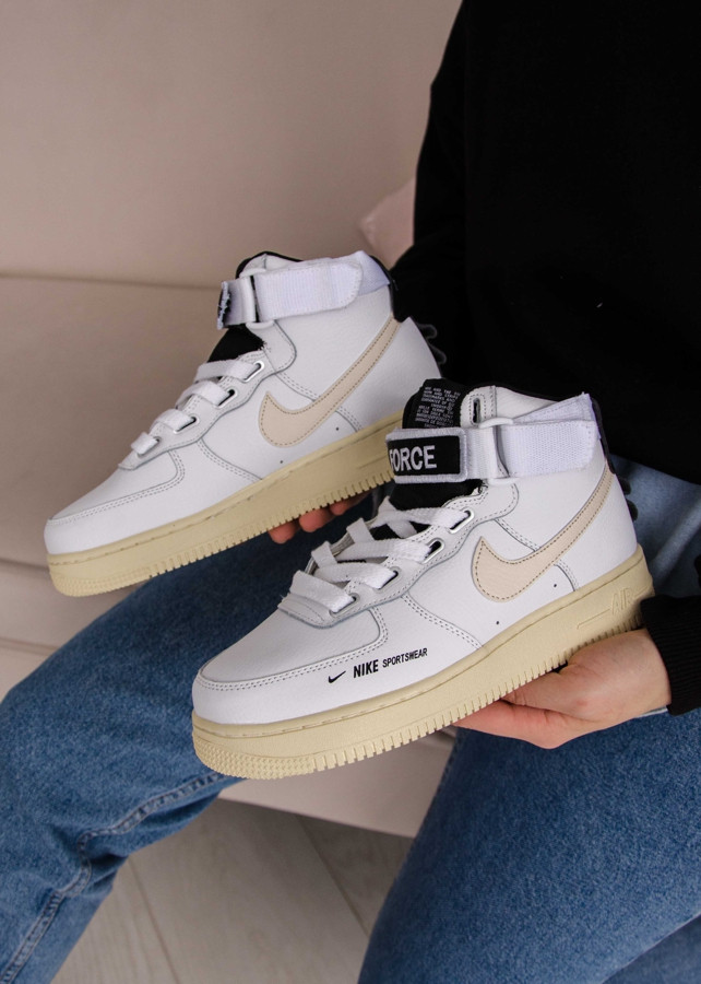 Женские кроссовки Nike Air Force 1 High Utility White / найк аир форс 1 шадов / кеды на лето / кожа / белые 38, Белый
Женские кроссовки Nike Air Force 1 High Utility White / найк аир форс 1 шадов / кеды на лето / кожа / белые 38, Белый