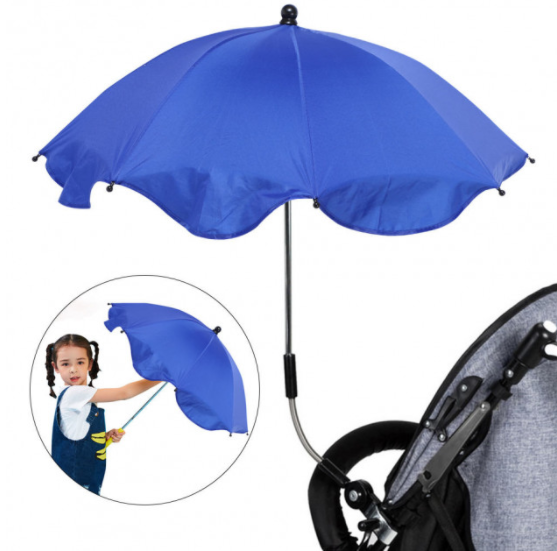 Универсальный зонтик SUNROZ Stroller Umbrella с креплением для детской коляски и велосипеда Синий (SUN6906), Желтый
Универсальный зонтик SUNROZ Stroller Umbrella с креплением для детской коляски и велосипеда Синий (SUN6906), Желтый