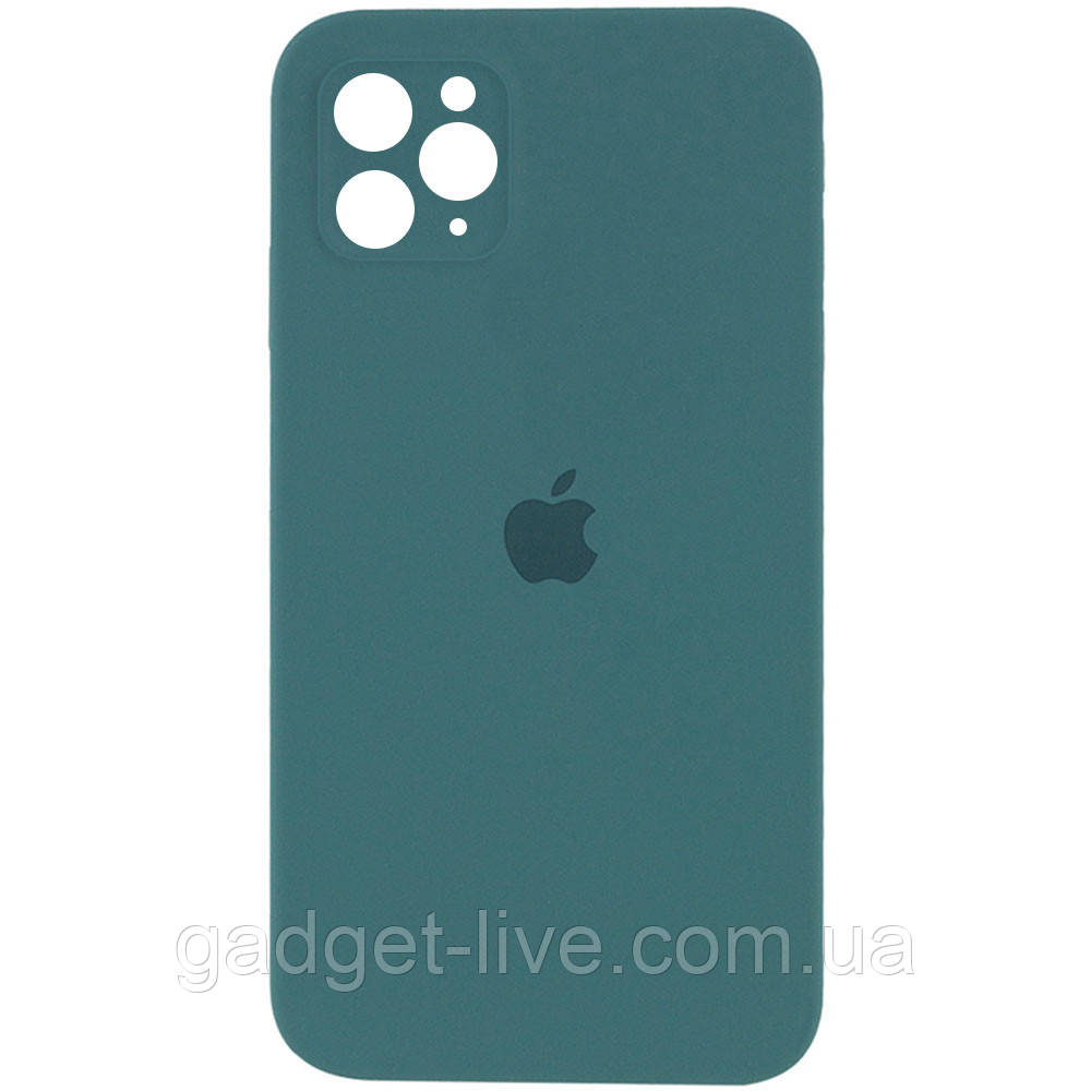 Чехол Silicone Case Square Full Camera Protective (AA) для Apple iPhone 11 Pro Max (6.5"), Зеленый / pine green
Чехол Silicone Case Square Full Camera Protective (AA) для Apple iPhone 11 Pro Max (6.5"), Зеленый / pine green