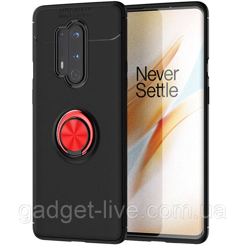 TPU чехол Deen ColorRing под магнитный держатель (opp) для OnePlus 8 Pro, Черный / красный
TPU чехол Deen ColorRing под магнитный держатель (opp) для OnePlus 8 Pro, Черный / красный