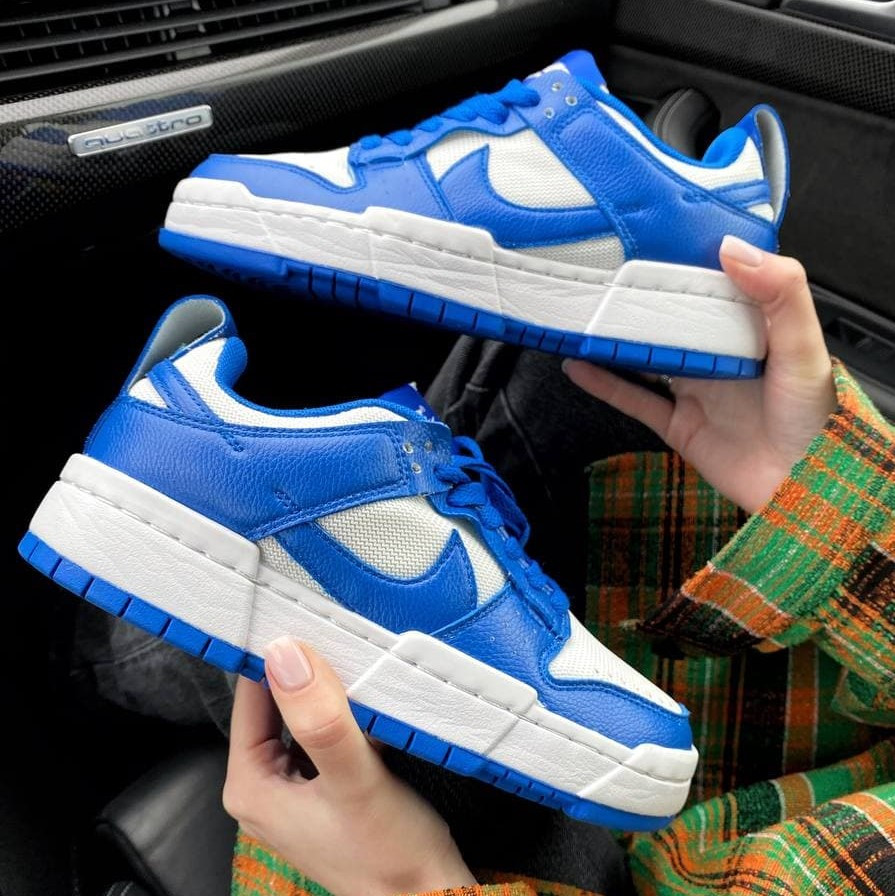 Nike Dunk Disrupt Blue White | кроссовки женские и мужские; белые/синие; осенние/весенние/летние 38, Синий
Nike Dunk Disrupt Blue White | кроссовки женские и мужские; белые/синие; осенние/весенние/летние 38, Синий