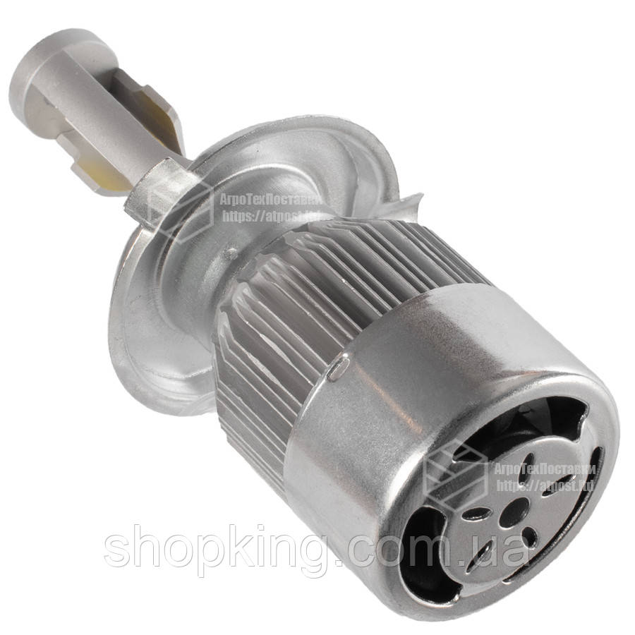 C6 Лампа светодиодная цоколь H3 (к-кт 2 шт) 12/24V, 36W, 3800Lm + вентилятор (авиац. алюмин.)
C6 Лампа светодиодная цоколь H3 (к-кт 2 шт) 12/24V, 36W, 3800Lm + вентилятор (авиац. алюмин.)