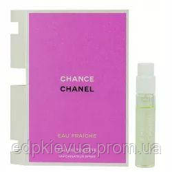 Chanel Chance Eau Fraiche - туалетна вода - пробник (віалка) 1.5 ml (2 + 1 = 5), женская парфюмерия ( EDP96899
Chanel Chance Eau Fraiche - туалетна вода - пробник (віалка) 1.5 ml (2 + 1 = 5), женская парфюмерия ( EDP96899