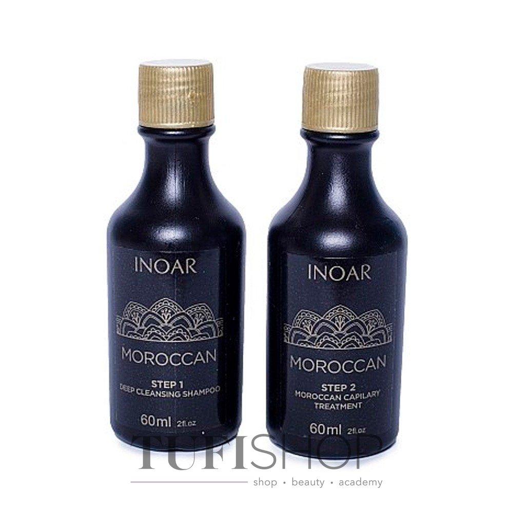 Набор для кератинового выпрямления волос Inoar Moroccan Hair Keratin (shmp/60ml+keratin/60ml)
Набор для кератинового выпрямления волос Inoar Moroccan Hair Keratin (shmp/60ml+keratin/60ml)