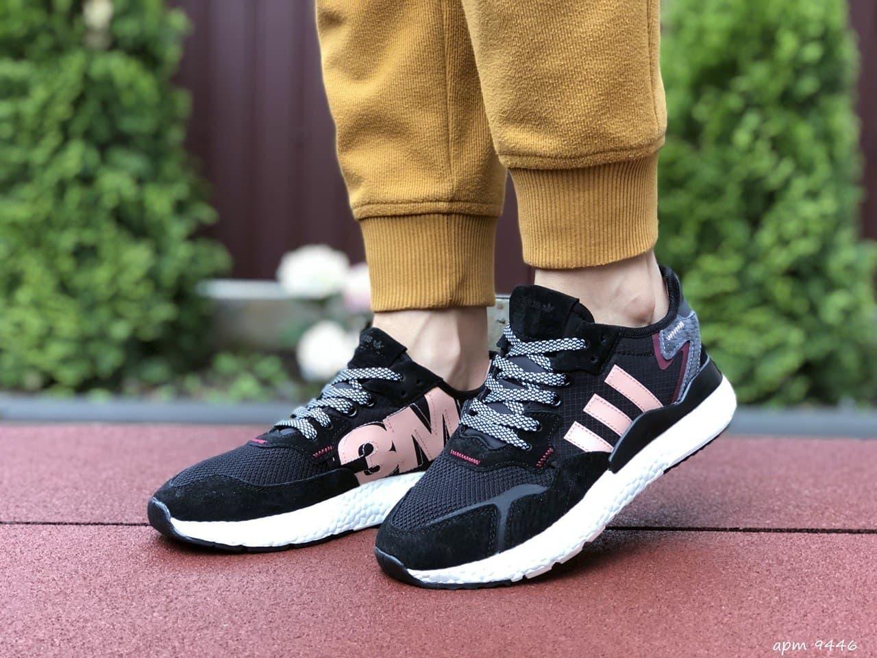 Женские кроссовки в стиле Adidas Nite Jogger Boost 3M (черно-белые с пудрой). Демисезонные Летние кроссовки 37
Женские кроссовки в стиле Adidas Nite Jogger Boost 3M (черно-белые с пудрой). Демисезонные Летние кроссовки 37