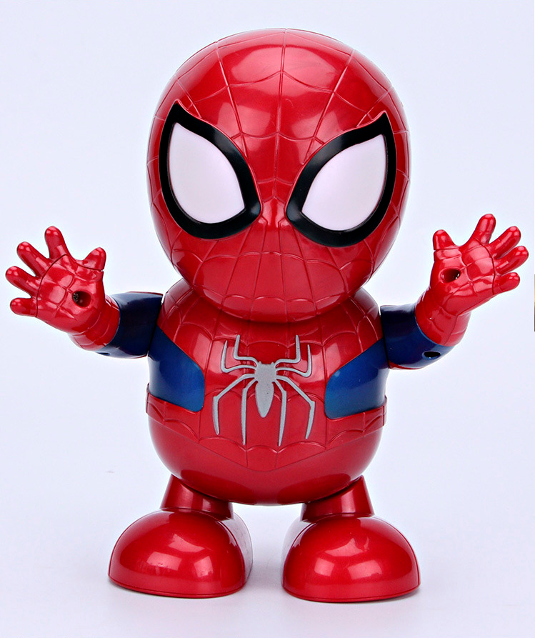 Интерактивная игрушка SUNROZ Dance Super Hero танцующий робот Spider-Man| Танцующий Человек-Паук, Красный
Интерактивная игрушка SUNROZ Dance Super Hero танцующий робот Spider-Man| Танцующий Человек-Паук, Красный