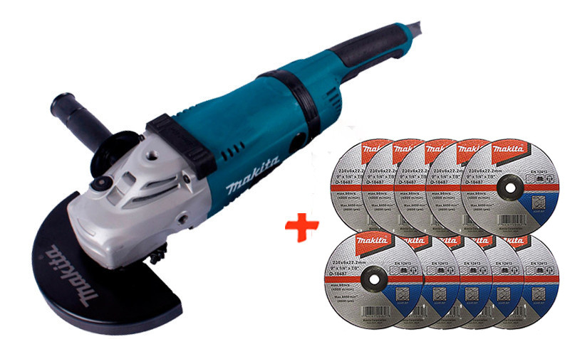 Угловая шлифмашина Makita GA9030RF01 + 10 зачистных диска по металлу Makita 230 мм (GA9030RF01-D-18487(10))
Угловая шлифмашина Makita GA9030RF01 + 10 зачистных диска по металлу Makita 230 мм (GA9030RF01-D-18487(10))