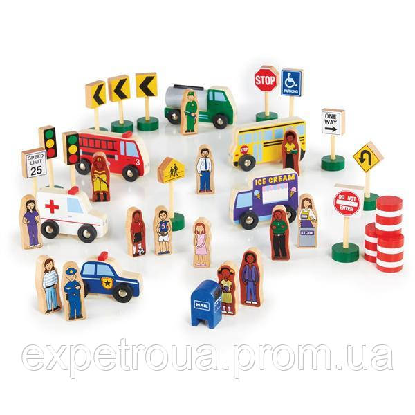 Набір фігурок і машин Guidecraft Block Play до Дорожньої системі, 36 деталей (G6717
Набір фігурок і машин Guidecraft Block Play до Дорожньої системі, 36 деталей (G6717