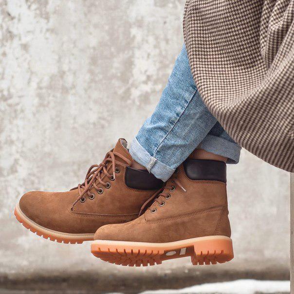 Ботинки женские Timberland brown
