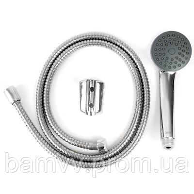 Ручная лейка Bathlux с шлангом 1,5м пластиковая с количеством типов струи на 1 режим 20171 SKL11-132497, Хром
Ручная лейка Bathlux с шлангом 1,5м пластиковая с количеством типов струи на 1 режим 20171 SKL11-132497, Хром