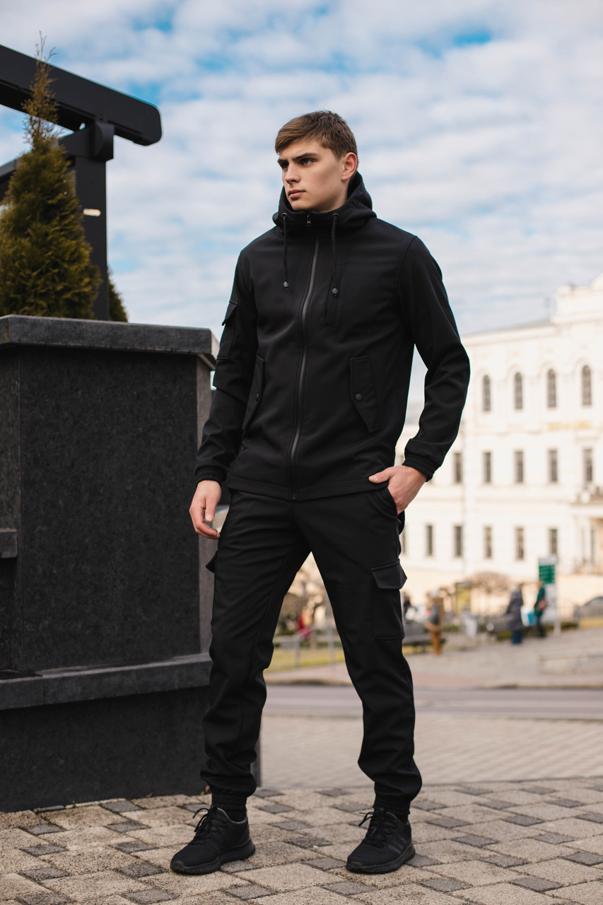 Спортивный костюм мужской Soft Shell чёрный весенний осенний Куртка + Штаны ТОП качество ключница в подарок XL, Черный
Спортивный костюм мужской Soft Shell чёрный весенний осенний Куртка + Штаны ТОП качество ключница в подарок XL, Черный
